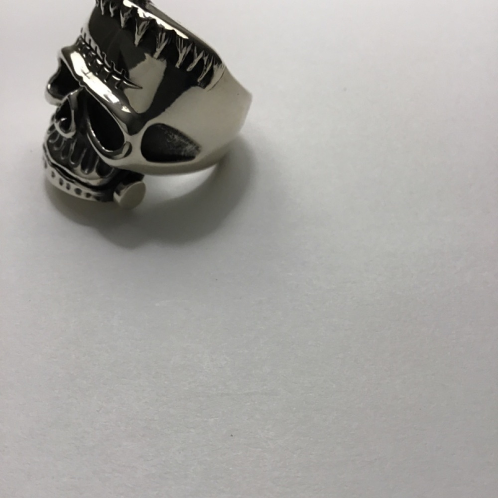 Frankenstein mans ring 925 silver - Picture 3 of 6